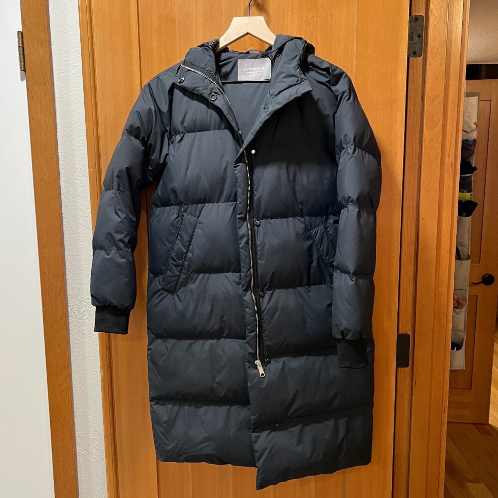 Everlane Long Puffer, Size XS